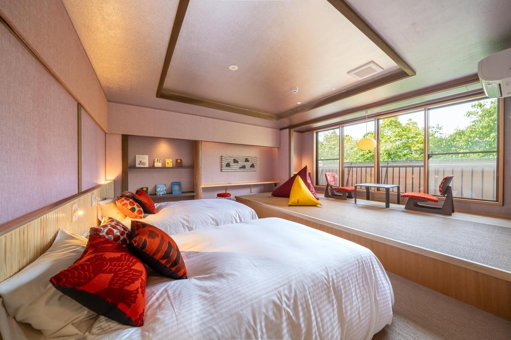 Enokiya Ryokan Юфу Экстерьер фото